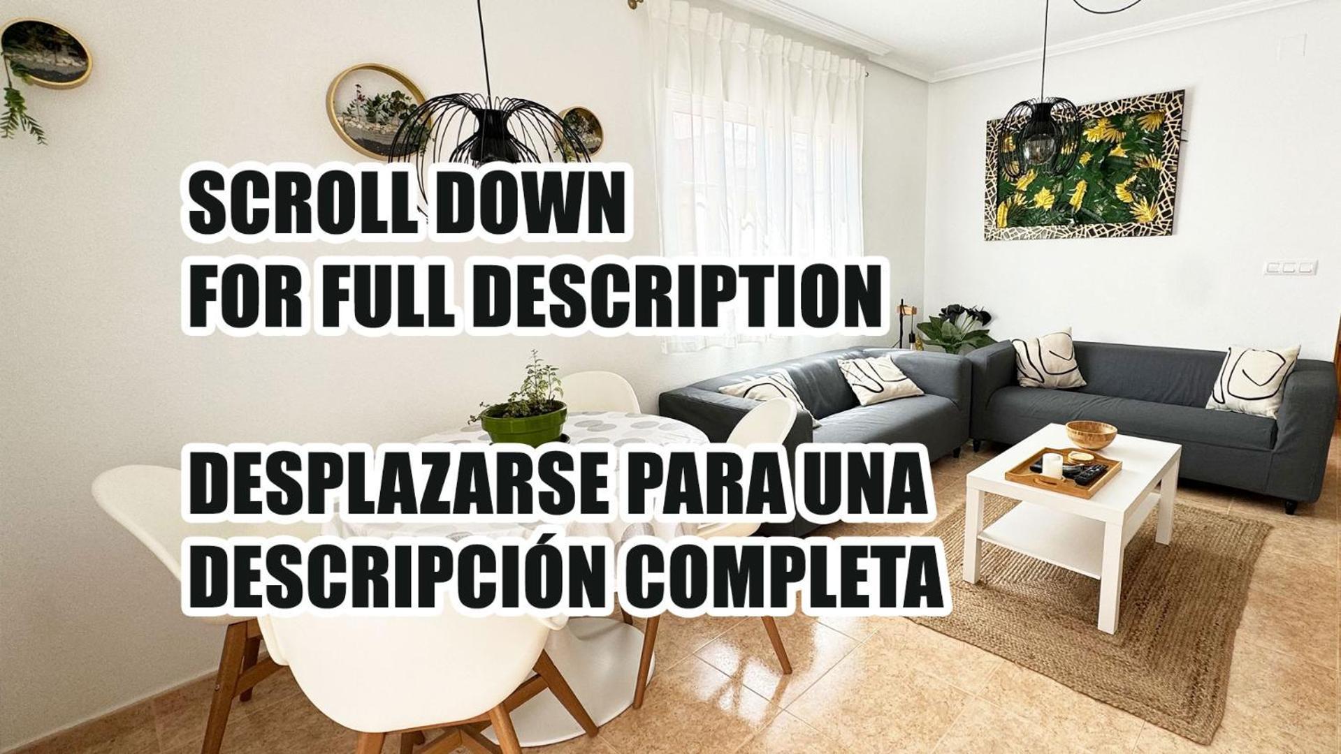 Apartment Price Modern Aircon & Filter Water San Pedro del Pinatar